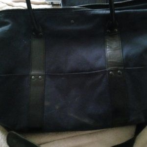 J Crew Hanging Canvas bag turns to duffle